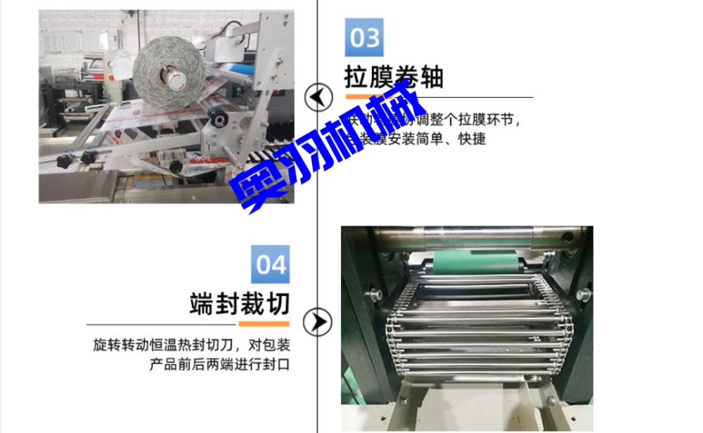 AY-600D包子饅頭自動枕式包裝機_http://m.ynqhhw.com_全自動枕式包裝機系列_第6張